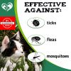 Flea and Tick Prevention Chewable Pills for Cats Revolution Oral Flea Treatment for Pets Pest Control & Natural Defense Chewables Small Tablets Salmon