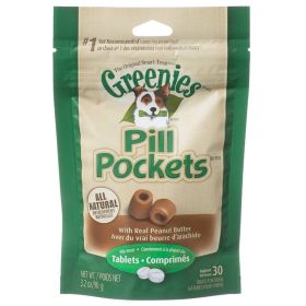 Greenies Pill Pocket Peanut Butter Flavor Dog Treats (Option: Small)