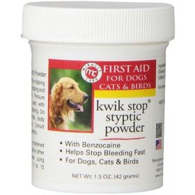 Gimborn Kwik Stop Styptic Powder (Option: 1.5 oz)